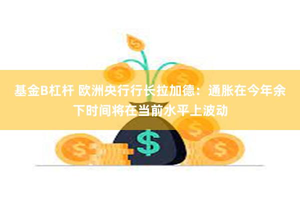 基金B杠杆 欧洲央行行长拉加德：通胀在今年余下时间将在当前水平上波动