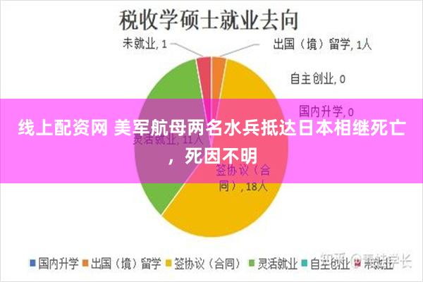 线上配资网 美军航母两名水兵抵达日本相继死亡，死因不明