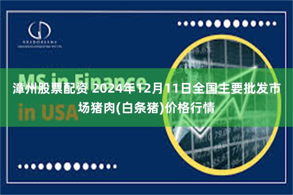 漳州股票配资 2024年12月11日全国主要批发市场猪肉(白条猪)价格行情