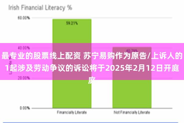 最专业的股票线上配资 苏宁易购作为原告/上诉人的1起涉及劳动争议的诉讼将于2025年2月12日开庭